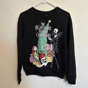 The Nightmare before Christmas graphic crewneck sweatshirt